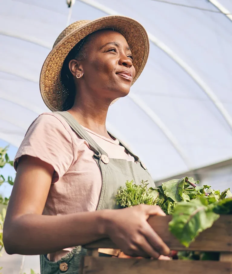 Organic farms avoid toxic inputs, improve soil health, grow clean, sustainable food that supports nature.